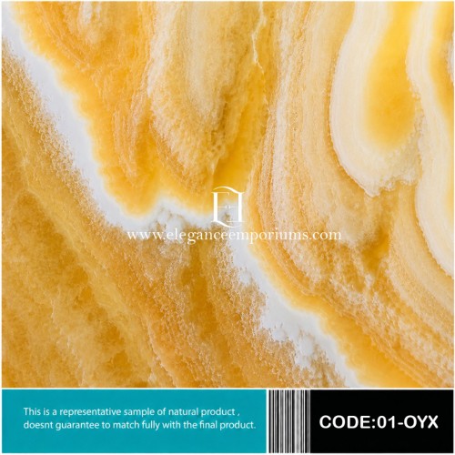 ONYX ALABASTER C-C Natural Onyx Stone Slab