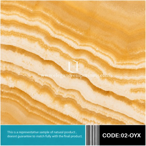 ONYX ALABASTER V-C Natural Onyx Stone Slab