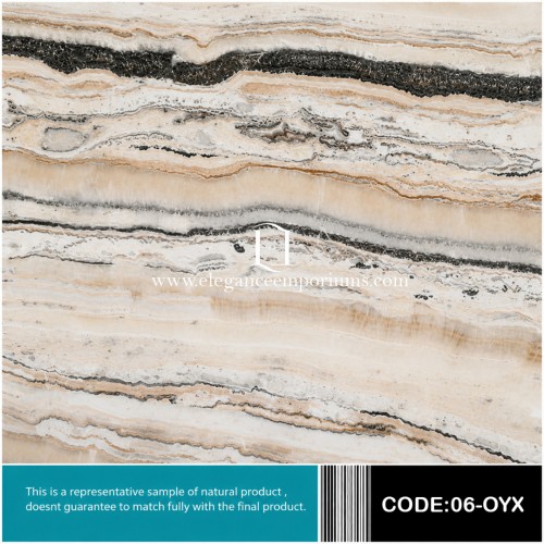 ONYX BROCATELLO Natural Onyx Stone Slab
