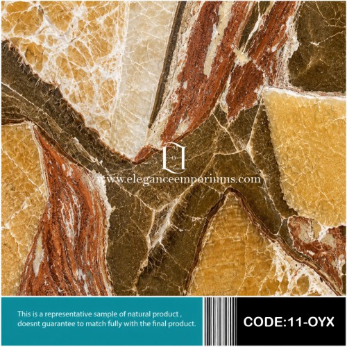 ONYX DAMASCATA Natural Onyx Stone Slab