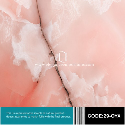 ONYX PINK Natural Onyx Stone Slab