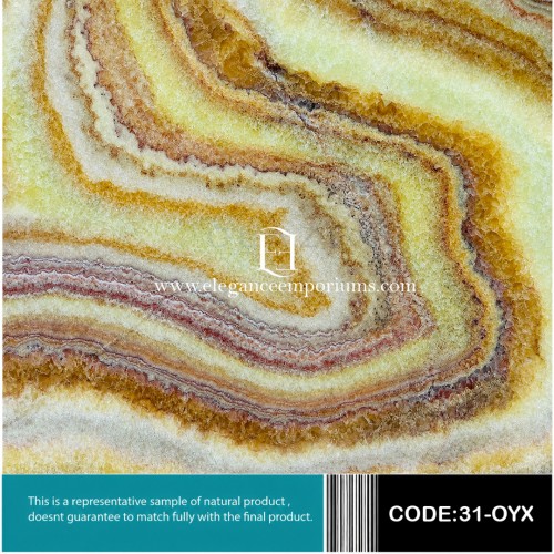 ONYX TERRANOVA Natural Onyx Stone Slab