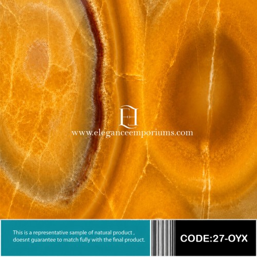 ONYX ORANGE Natural Onyx Stone Slab